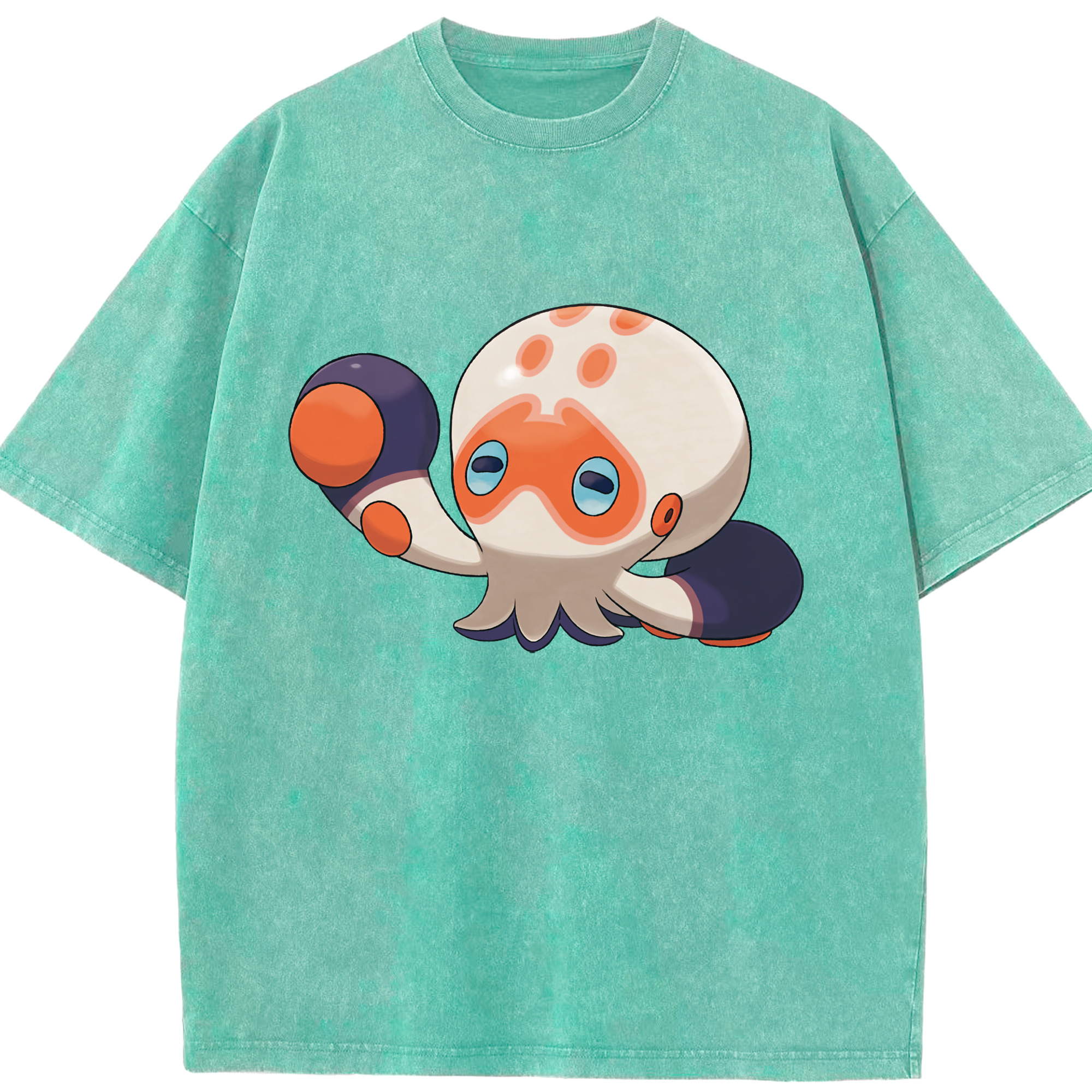 （画像用） ポケットモンスター Pokémon 綿100% ヴィンテージ風 半袖Tシャツ（フロントプリント）
